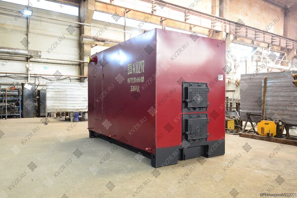 Котел дрова уголь 1.45 МВт