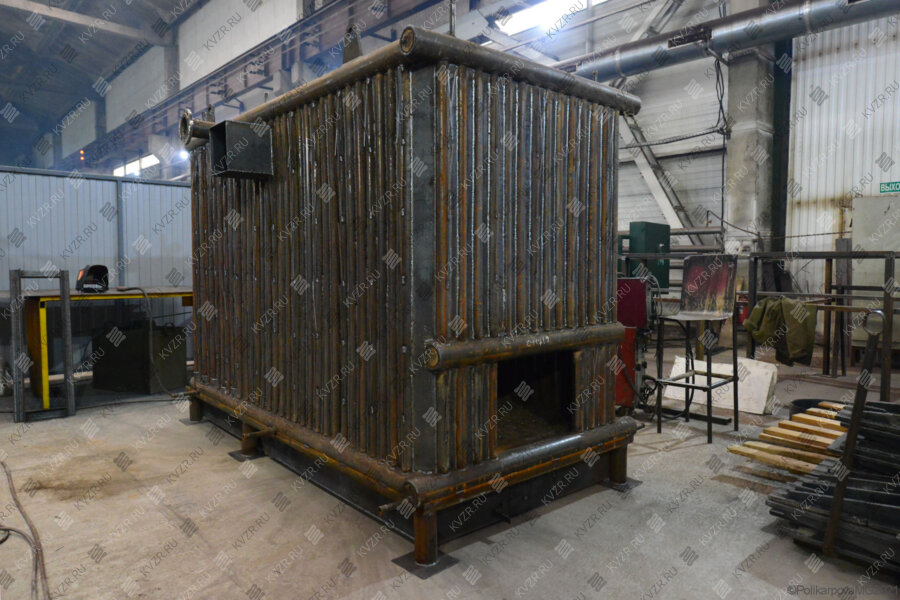 Конструкция промышленного котла отопления