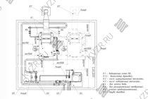 Схема подключения и монтажа водогрейного промышленного котла КВ-0.5