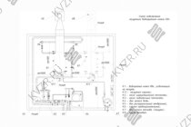 Схема подключения и монтажа водогрейного промышленного котла 0.8 МВт на мазуте